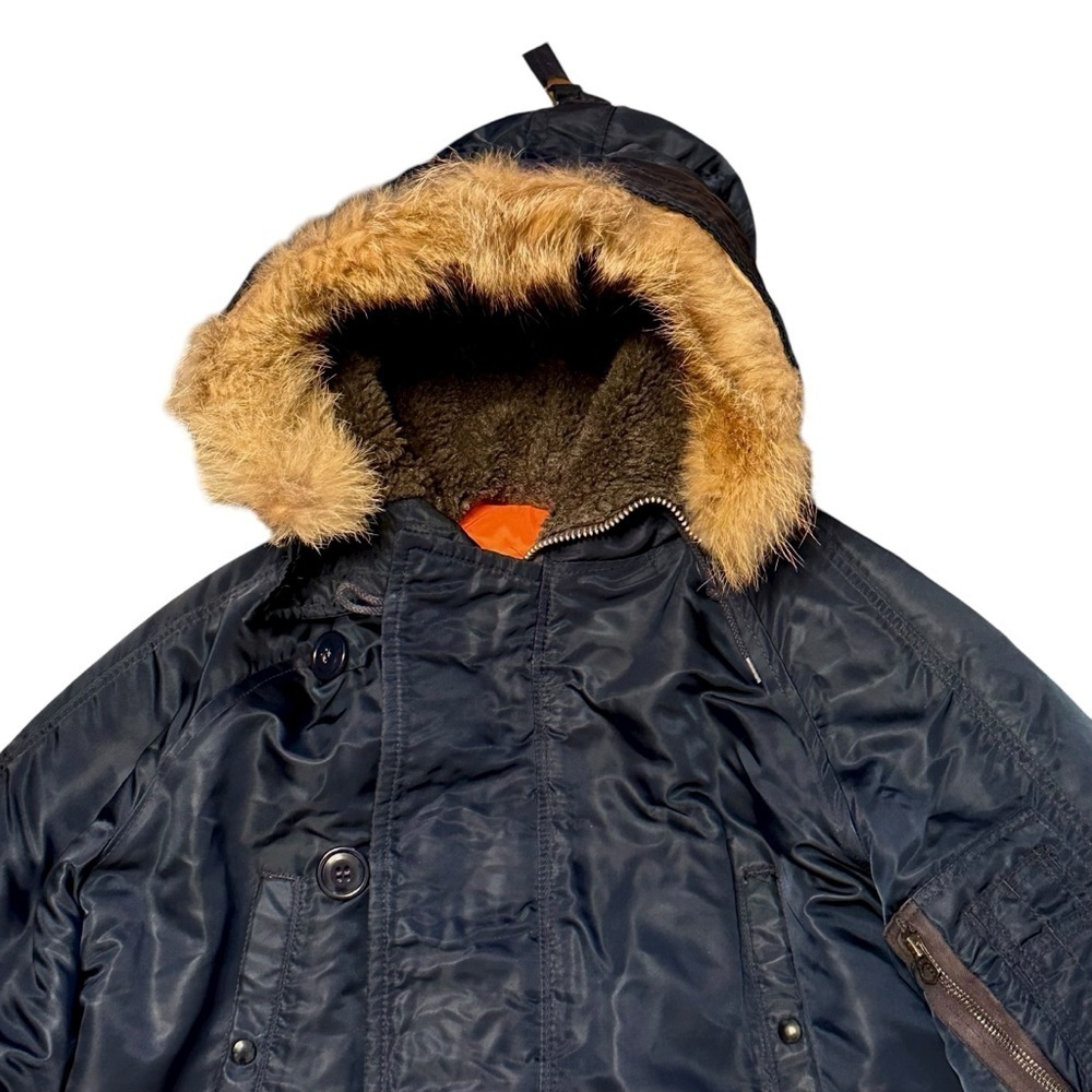 🔥HOST PICK🔥 Golden Fleece N-3B SLIM GEN I PARKA Winter Coat Jacket Men’s 34 XS S - Picture 6 of 10